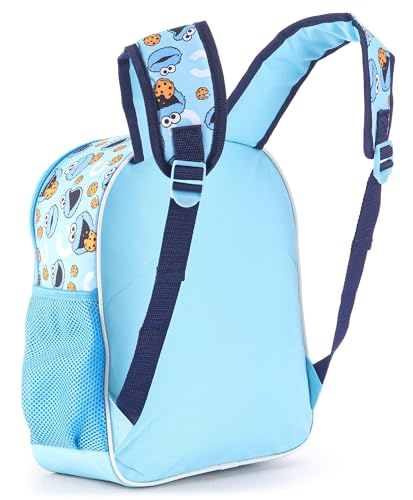 Image of STRIDERS Sesame School Bag for Kids - Lightweight, Trendy 13-Inch Backpack with Padded Comfortable Straps & Spacious Compartments | Perfect for Little Royalty, School, Travel & Everyday Fun