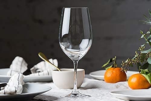 MZP Italin Premium Luxury - Ideal for White or Red Wine Party Glass, Whisky Glass, Clear Glass,450 ml, Set of 6 (450 ml, 6) 3