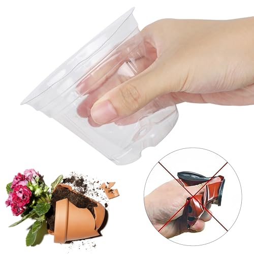 winemana Bandeja inicial de sementes de 10 cm para sementes de alface de ervas vegetais, vasos de pl