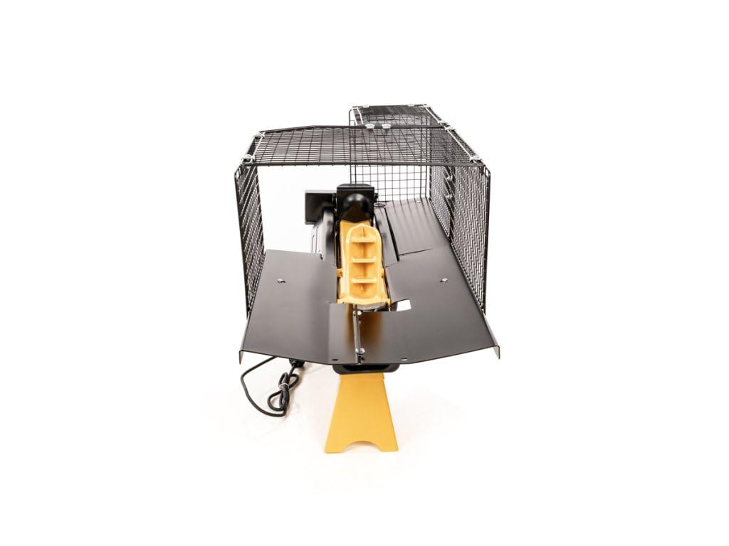Hahn & Sohn Cedrus LS02H Cortador de leña eléctrico - 7T de fuerza de división, hasta 52 cm de longitud de madera, motor de 2200W - Compacto y seguro, cortador de leña para el hogar y el jardín, leña
