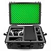 CASEMATIX Hard Shell Travel Case Compatible with Xbox Series X Console, Controllers, Headset and Other Accessories - IPX7 Waterproof and Crushproof Carrying Case with Customized Foam Interior