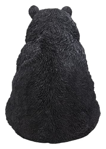 Estatua de oso madre e hijo abrazándose grande miniatura 5