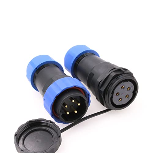 Eonvic SD28 5 Pin 28mm Waterproof Aviation Connector IP68 25A 380V Docking Plug Socket Industrial Circular Connector Mating Plugs - Image 4