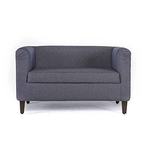 Image of Wakefit Sofa Set | 3 Year Warranty | Sofa 4 Seater, 4 Seater Sofa for Living Room, Wooden Sofa Set, Sofa Set 2+1+1 Seater - Miami(Omega : Blue)