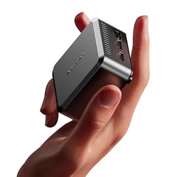 Mini PC Intel Twin Lake N150 (N100) atualizado, Mini PC Desktop com LPDDR5 12GB RAM 512GB M.2 2242 SSD, Mini Computadores Tela Tripla 4K/Dual 2.5G LAN/WiFi5/BT5 para Escritório/Negócios