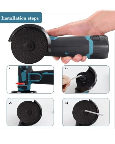 Mini meuleuse 12V portable pour rénover facilement le carrelage et le bois - 6