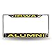 NCAA Iowa Hawkeyes Laser Cut Chrome Plate Frame