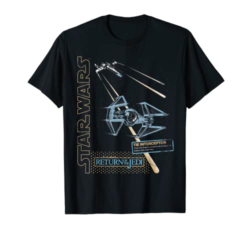 Star Wars Return Of The Jedi TIE Fighter Interception T-Shirt