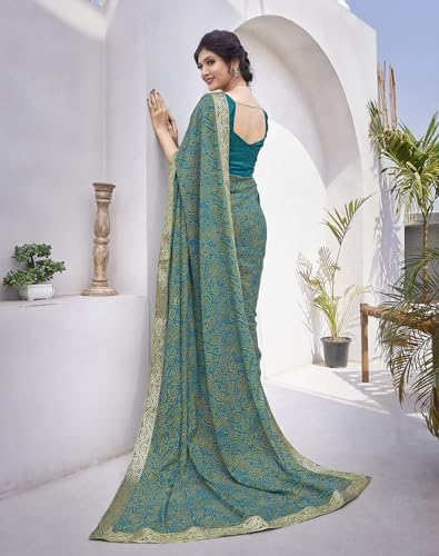 Image of Yashika Georgette Womens Saree
