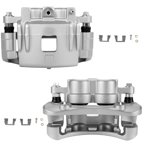Image of SCITOO Front Brake Calipers With Bracket 18B4938 18B4939 Compatible For Chevy Colorado 04-08 For GMC Canyon 04-08 For Isuzu i-280 06 For Isuzu i-290 07-08 For Isuzu i-370 07-08 For Pontiac G6 05
