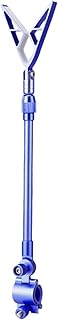 rockible Soporte de caña de Pescar, Accesorio para Pesca en Tierra, diseño Ligero y retráctil, Color Azul Oscuro