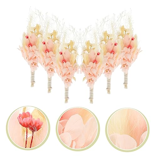 ORFOFE 6 pcs Mini Ramo de Flores Secas Decorativas miniatura 5