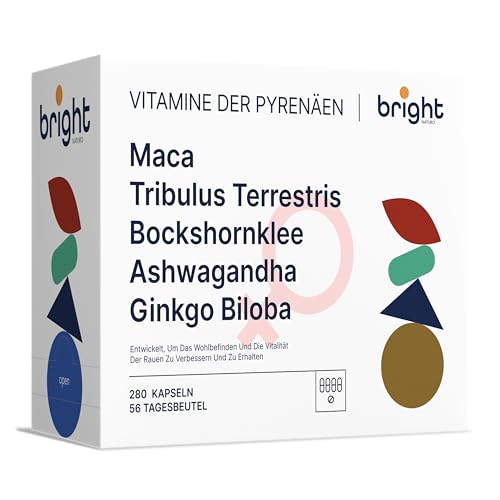 LIBIDO FRAU. MACA + TRIBULUS + FENUGREEK + ASHWAGANDHA + GINKGO BILOBA. Steigert das weibliche Verlangen, 100% natürlich. 56 tägliche Beutel.