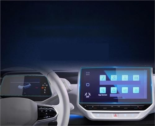 Écran de Protection en Verre pour VW ID.4-X ID.3 ID.6 CROZZ 2020-2022 Navigation Tableau Bord