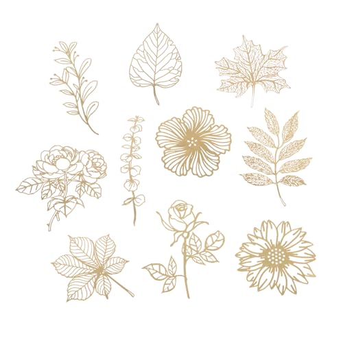 BEBEMOKO 10Piezas Papel De Encaje Decorativo DIY Para Manualidades Diario y Scrapbook Único y Creativo Para Decoración Planificación
