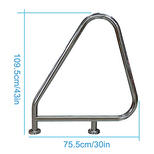 Baranda para Piscina Acero Inoxidable 304 2 Piezas miniatura 2