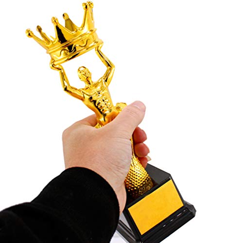 Copos de troféus esportivos de plástico para competições de torneios esportivos STOBOK Golden Award