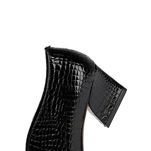 TinaCus Handmade Women's Patent Leather Slip On Printed Snakeskin Casual Shoes4