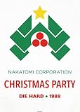 Displate - Poster en Métal - Monté sur Aimant - Die Hard - Christmas Party - Taille M - 32x45cm