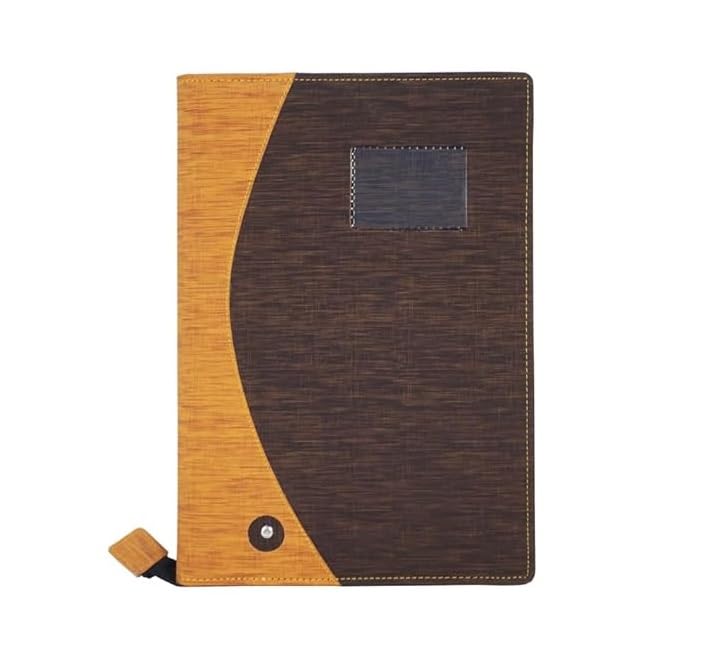 Image of ZesTale Professional Leatherette File Folder /Document Holder (20 Leaves) | Multipurpose Professional File Folders for Certificates Holder for Men and Women