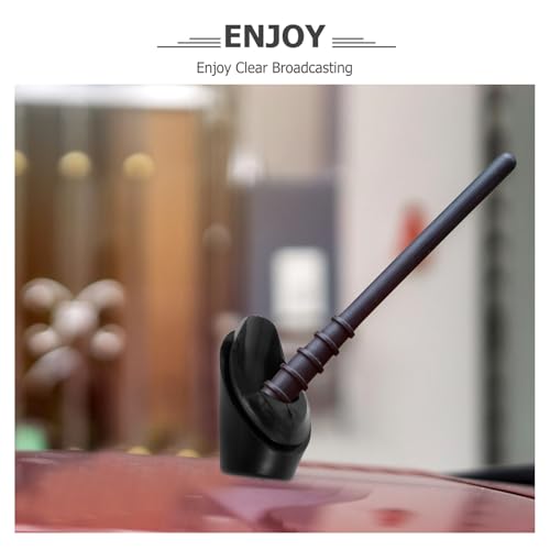 Bisel de repuesto resistente a la intemperie para base de antena de coche Toyota 3