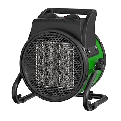 Outdoor Heaters with 2S Fast Heating, Overheat Protection, Thermostat, Space Heaters for Outdoor, Greenhouse, Room, Garage, Tent, Indoor Use