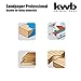 KWB 8183-12 Quick Stick Sanding Strips 93 x 185 mm Wood and Metal Self-Adhesive