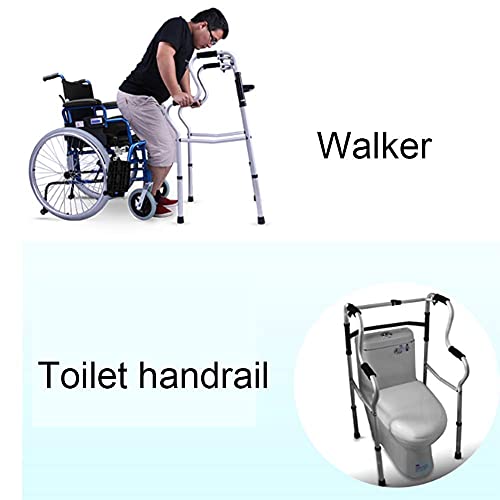 Déambulateur léger pliable pour aide à la mobilité avec siège