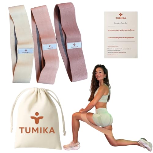 Tumika Core Set – Lot de 3 Elastiques de Musculation