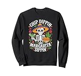 Photo Gallery chip dippin e margarita sippin divertenti felpa Photo Gallery chip dippin e margarita sippin divertenti felpa