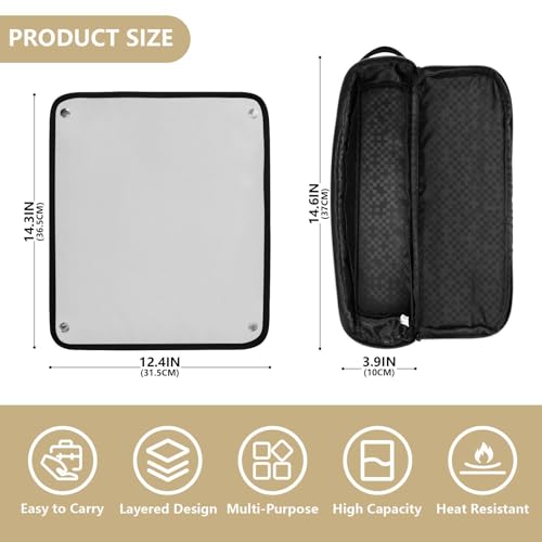 Organizador 2-en-1 para planchas y rizadores de cabello miniatura 4
