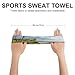 Palm Trees Beach Sea Ocean Sweatband Elastic Non-Slip Sports Headband Instant Cooling Moisture Wicking Quick Dry Sweatband Fashion Lightweight Breathable Headband