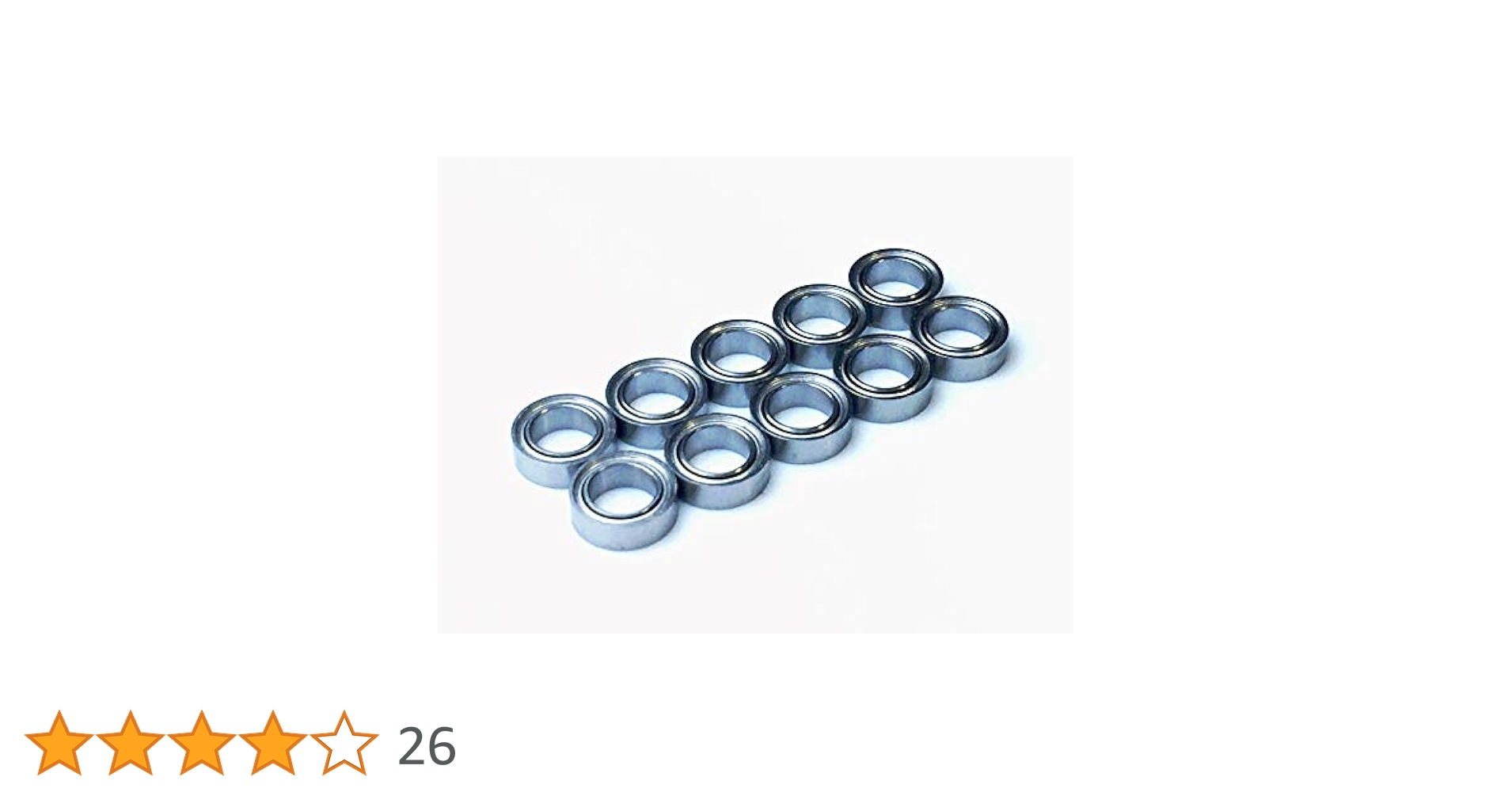 Amazon | 850 サイズ メタルシール ボール ベアリング 10個