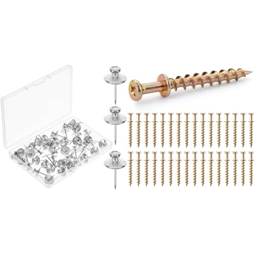 Image of Mr. Pen- Hanging Screws and Nails, 100 Pcs