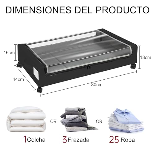 Comparativas de Soluciones de almacenaje bajo cama los mejores 5. 9 Imagen adicional
