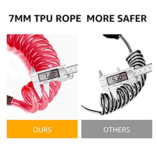 image for Overmont Surfboard Leash Premium Stand Up Paddle Board Leg Rope Wrist 