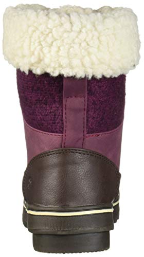 Northside Women's Cambell Snow Boot, Wine, 10 Medium Us #TOP2