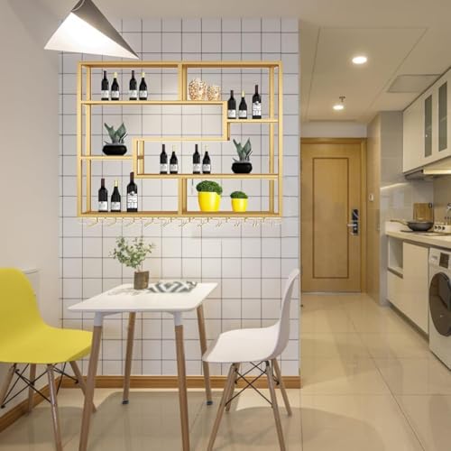 Casier à vin mural moderne pour optimiser le rangement des verres - 3