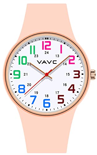 VAVC Nurse Watch for Medical Students,Doctors,Women with Second Hand and 24 Hour. Easy to Read Watch