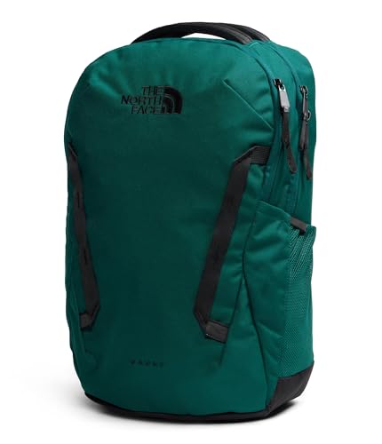 Image of The North Face Vault Everyday Laptop Backpack - Commuter Travel Bag, Water-Repellent Finish, Spacious Compartment, Pacific Teal /TNF Black, One Size
