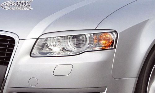 Paupières de phares Audi A4 B7 2005-2008 RDX Racedesign bleu ABS