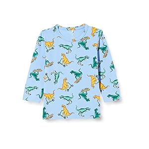 NAME IT Nbmbaba Ls Top baby-jongens shirt met lange