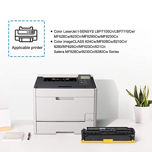Ink E-Sale Remanufactured Toner Cartridge Replacement For Canon Crg131H Crg 131 131H Toner For Canon Imageclass Lbp7100Cn Lbp7110Cw Mf624Cw Mf628Cw Mf623Cn Mf8280Cw Mf8230Cn Printer (4-Pack Bk C M Y) #TOP4