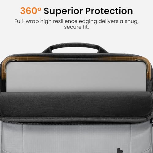 Image of tomtoc 360 Protective Laptop Case for 16-inch New MacBook Pro M5 Pro /Max | 2026 A3428 A3429, M4 /M3 /M2 /M1 A3403 A3186 A2991, Water-Resistant Laptop Sleeve Bag with CornerArmor, Fits Dell XPS 16