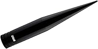 Vista 3 de TRUE SPIKE Fat Spike - Antena negra de calibre pesado mecanizado CNC de aluminio compatible con Chevy Silverado 1500 2500 3500 07-20
