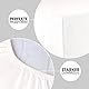 CelinaTex Jersey Topper Spannbettlaken Lucina 200x200-200x220cm Schnee weiß 100% Baumwolle gekämmt bis 12cm Matratzenhöhe Spannbettbezug, Leintuch, Bettlaken, elastisch, Strech, Oeko-Tex