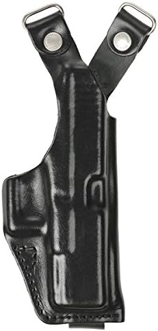 Leather Stitch No. 20 Professional Vertical Shoulder Holster for Glock 19 Black