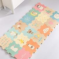 Amazon.co.jp: パズルマット ジョイントマット 18枚セット 30cm×厚み