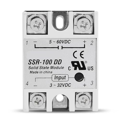 Relais statique monophasé DC-DC SSR 10A à 40A pour contrôle industriel de tension
