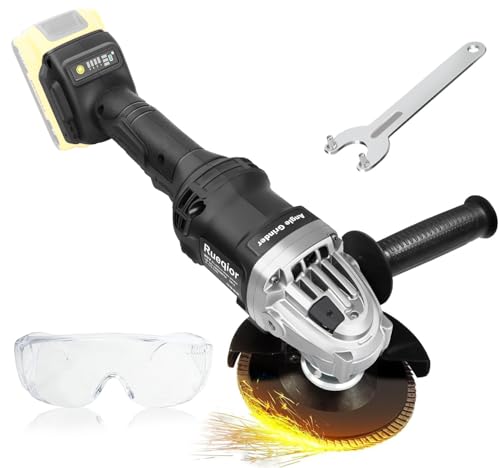 Rueqior Cordless Angle Grinder for DEWALT 20V MAX Battery, 10000...